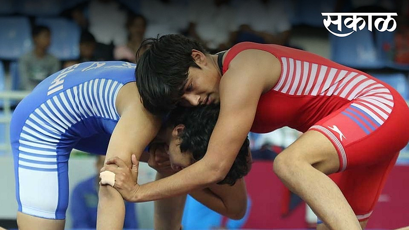 wrestling start after 15 years in sangli participate by youngsters
