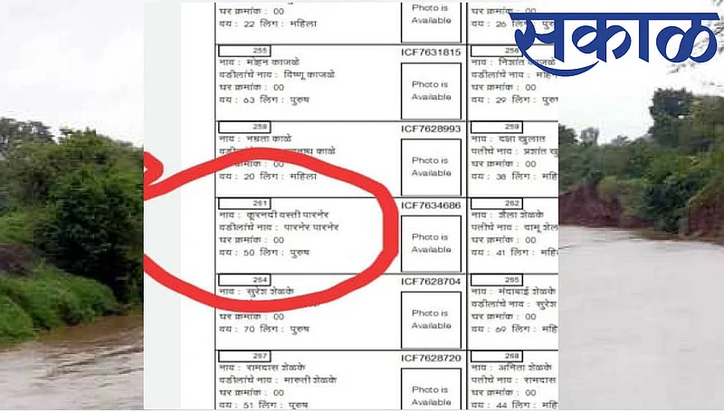 The river is also on the voter list in Parner election