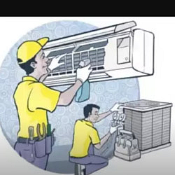 Repairing Work of AC Through Portal