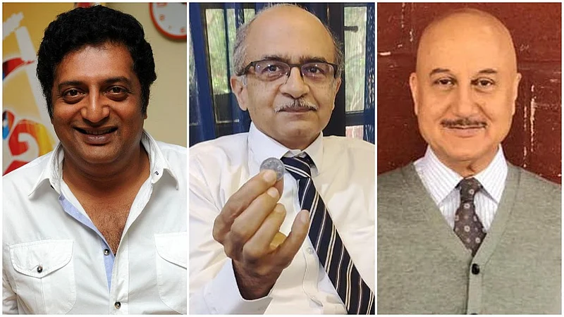 anupam kher prashant bhushan and prakash raj.jpg