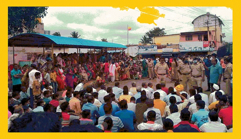 Akola news Statue of Belgaum statue in Maharashtra,Shiv Sena will hold agitations in 27 places in this district