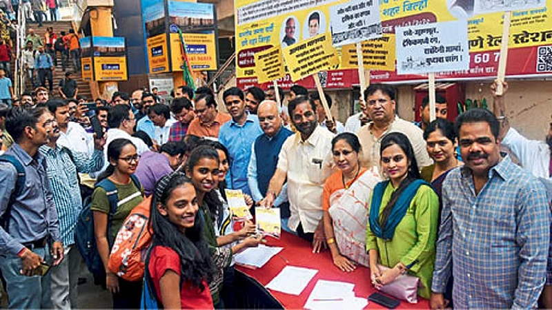 ठाण्यातील ट्रॅफिकविरोधात भाजपचे राष्ट्रीय उपाध्यक्ष मैदानात!