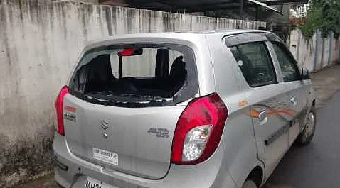 car glass broken Aurangabad Court News