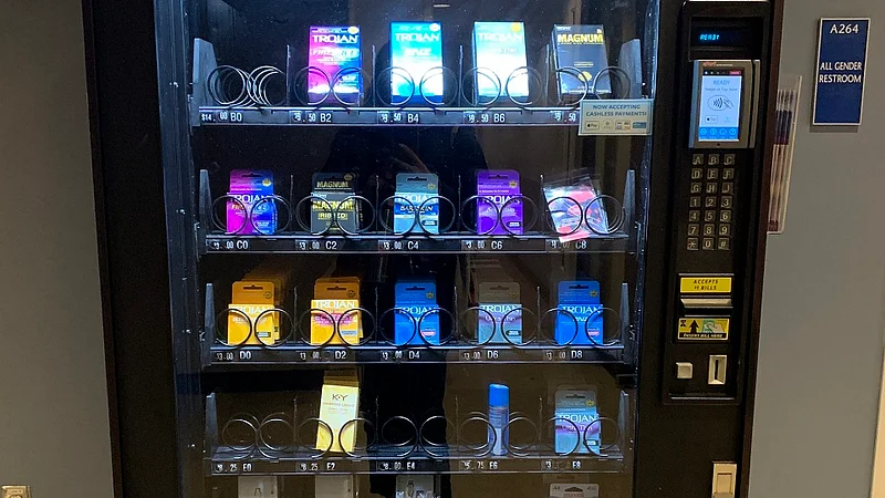condome vending machine
