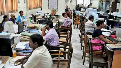Despite being transferred to Nagar Zilla Parishad 14 employees remained on the spot