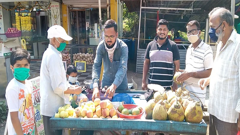 fruit stall