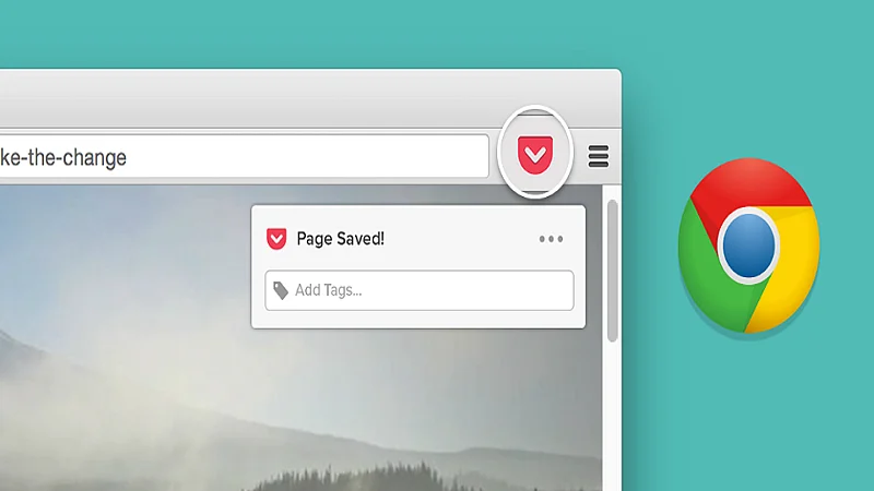 Now make pocket extension in chrome browser