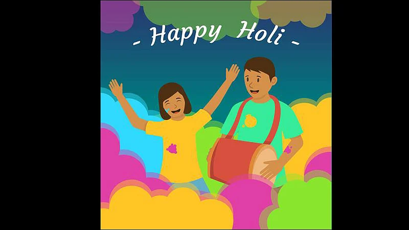 youth failed to play holi with girlfriend shot himself