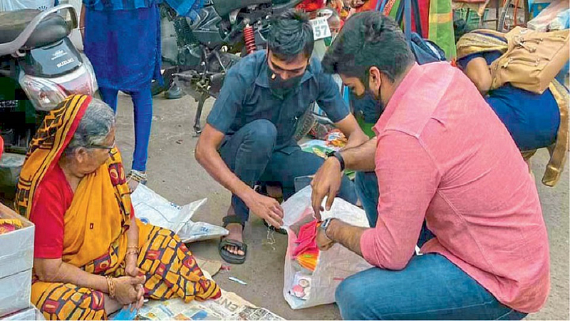 Sakal news impact Shopping spree due