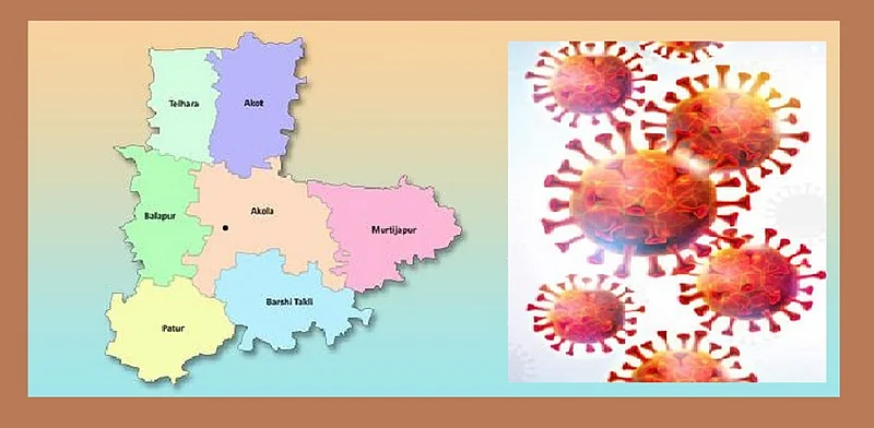 Increasing incidence of corona in rural areas of Akola, 15 in Pathur, two in Balapur and one in Wadegaon