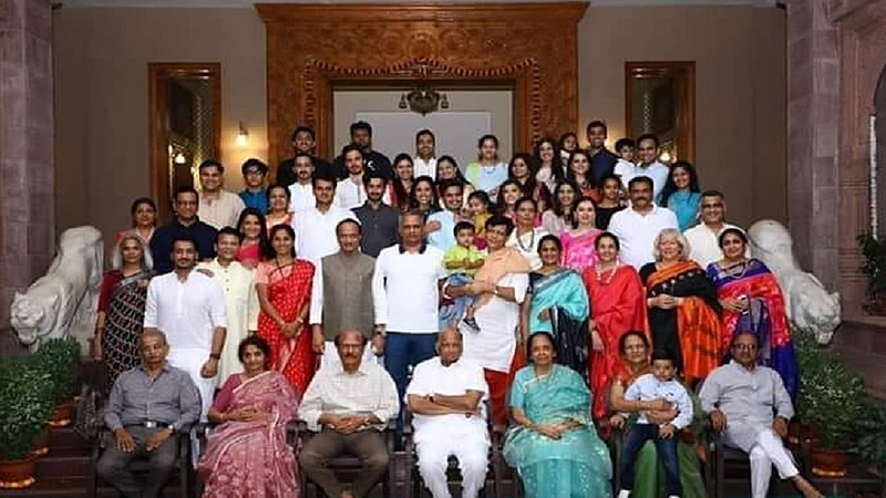 ncp leader sharad pawar family