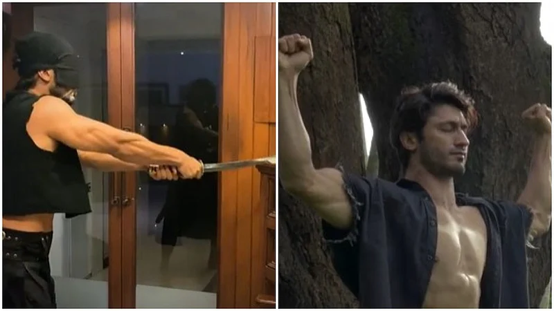 new video of vidyut jamwal viral on social media superhit