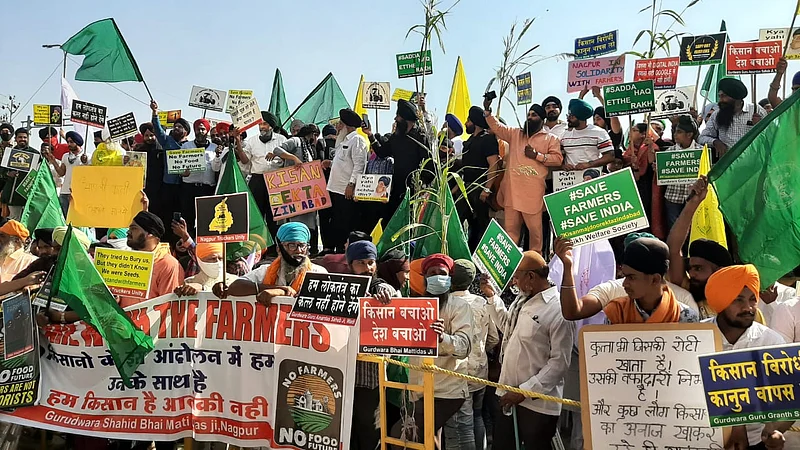 Great response to farmers Bharat Band Vidarbha