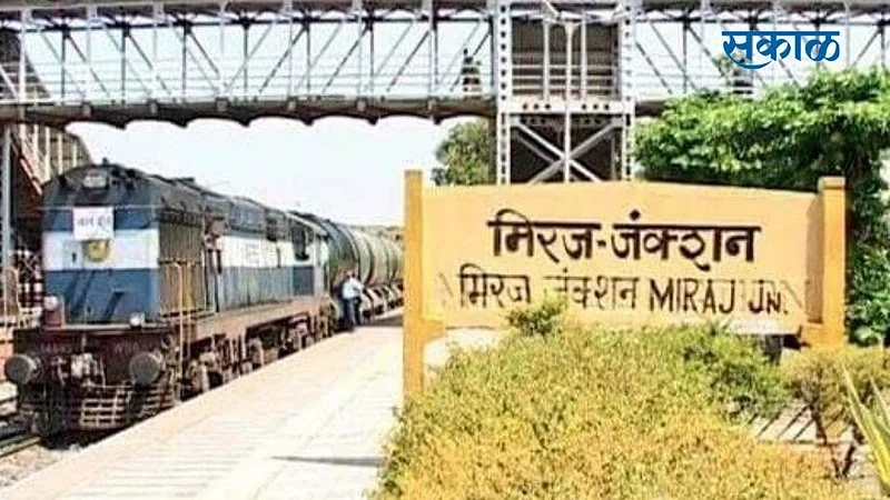 Hubli, Belgaum Passenger upto Shedbal instead of Miraj; Railways blocked in Karnataka