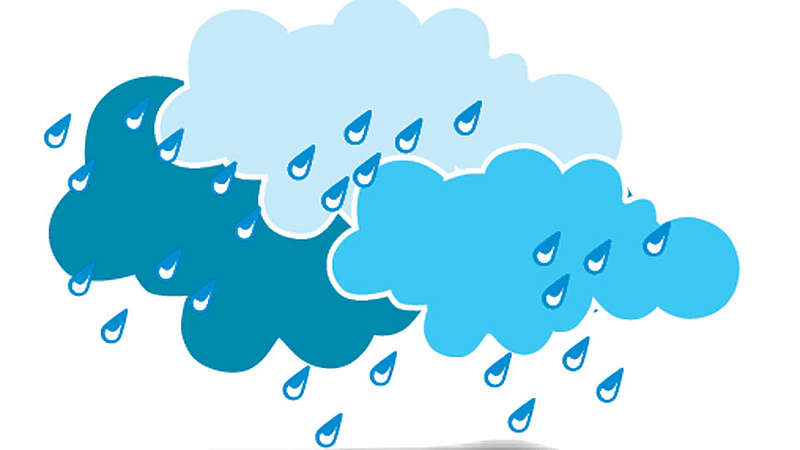 heavy rain