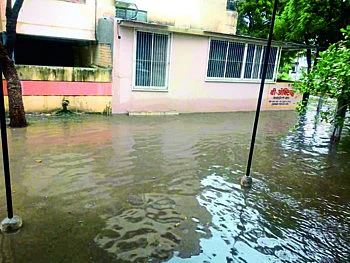 heavy rain