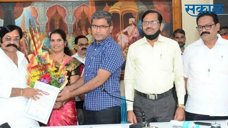 BJP candidate lose the election of panchayat samiti congress party win seat in sangli miraj
