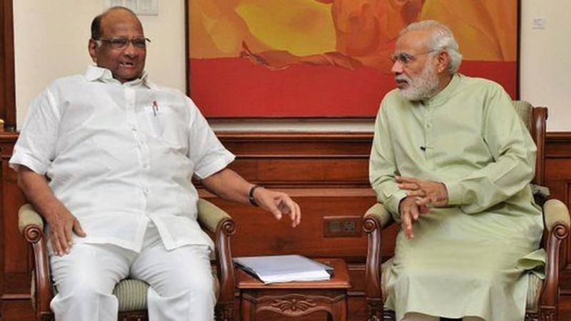 Sanjay Raut Statement on Sharad pawar and Modi