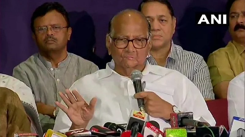 three ncp mla explained what happened at raj bhavan press conference sharad pawar