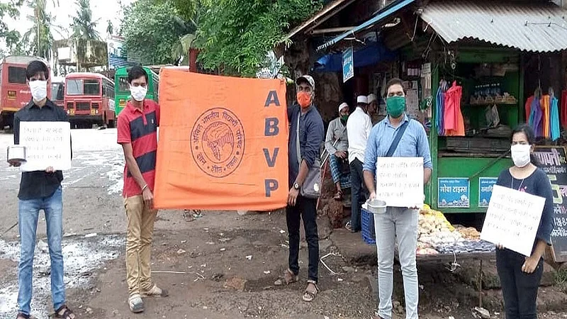 bhik mago movement of Akhil Bharatiya Vidyarthi Parishad in konkan