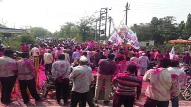 Gram Panchayat Results tasgaon sangli political news