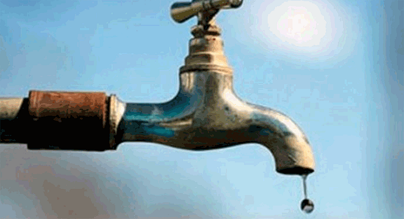 water supply stop