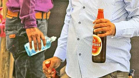 Akola Marathi News Liquor streams flowing in Gram Panchayat elections, millions of rupees confiscated