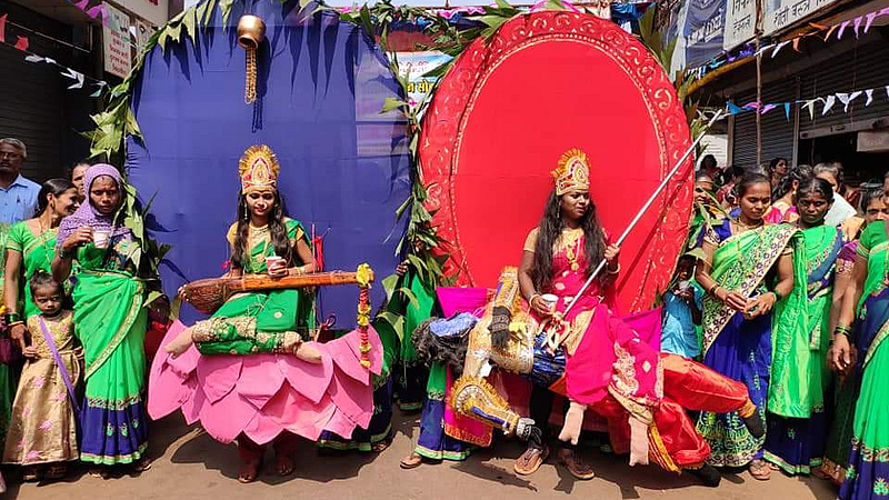 The goddess Shri Devi Souljai fifth anniversary in devrukha kokan marathi news