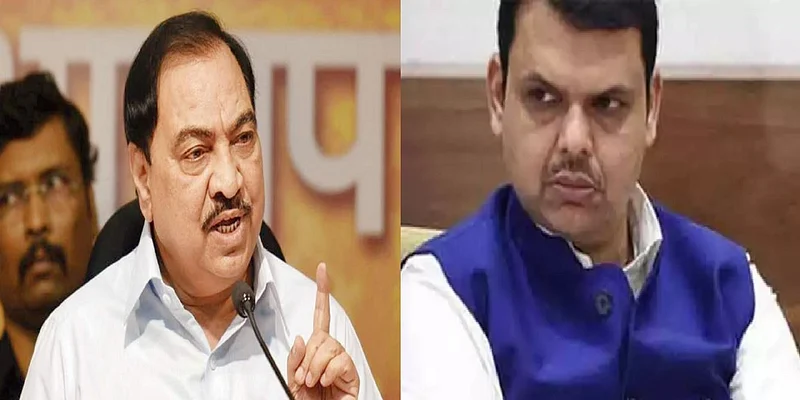 माझ्यावर खोटा विनयभंगाचा गुन्हा दाखल करण्यासाठी फडणवीसांनी पोलिसांना केला फोन - खडसे
