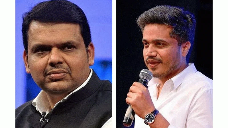 Political story of Leader of Opposition Devendra Fadnavis and MLA Rohit Pawar
