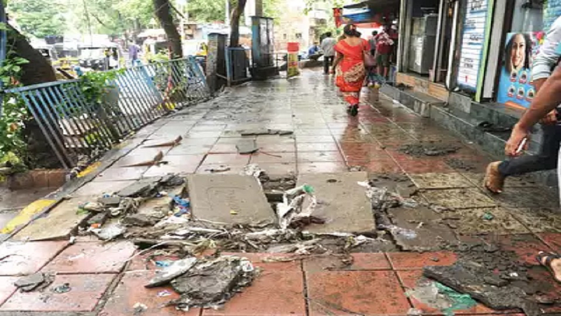 मुंबईकरांनो...पाऊल सांभाळून टाका! कोरोनामुळे रस्ते,पदपथ आणि पुलांच्या दुरूस्तीला कात्री