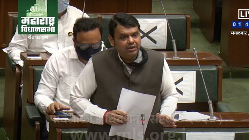 राज्यातील कोव्हिड सेंटर्स भ्रष्ट्राचाराचे कुरण; देवेंद्र फडणवीसांचा विधानसभेत घणाघात