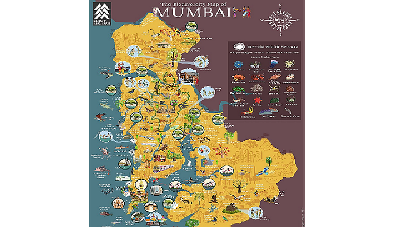 मुंबईतील वन्यजीवसृष्टीचे वैभव एका क्लिकवर! मुंबईचा जैवविविधता नकाशा तयार