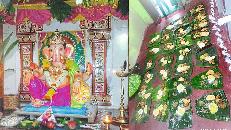 नाईक घराण्याचा गणपती हिरकमहोत्सवी वर्षाकडे