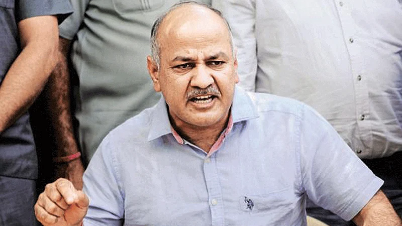 AAPs Manish Sisodia trailing behind BJPs Ravi Negi by 1576 votes