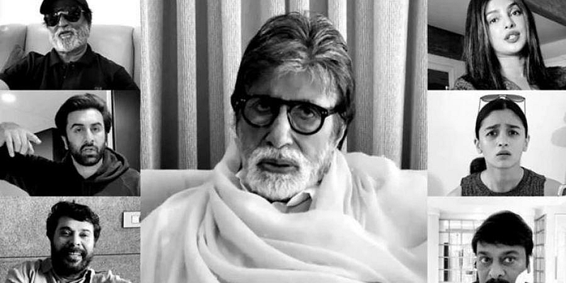 Big B and Rajinikanth short film Family is about importance of self isolation