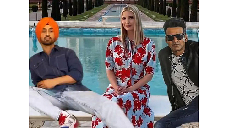 Diljit-Ivanka-Manoj