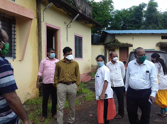 coronavirus rapid center design konkan sindhudurg
