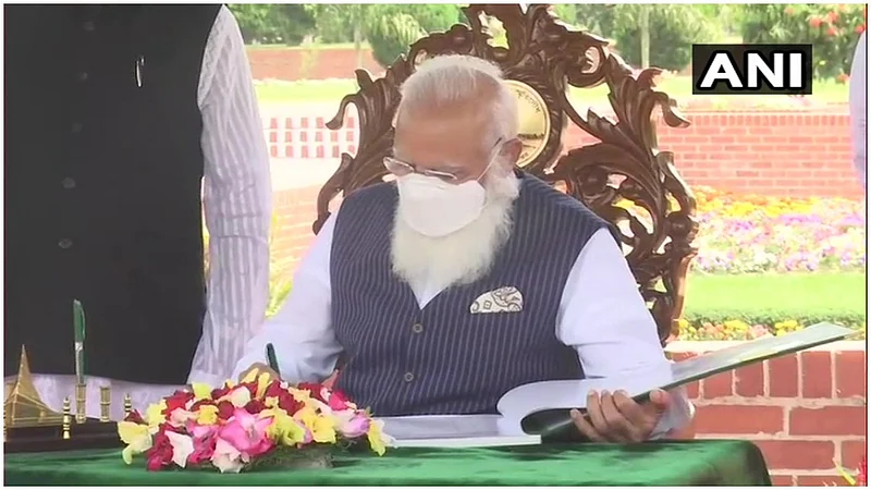 Modi sign