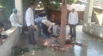 कोरोनामूळे दसऱ्याला होणारी काठी संस्थानची अश्व स्पर्धा झाली रद्द