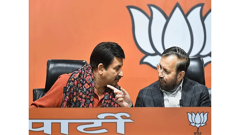 BJP candidate list for Delhi Election 2020