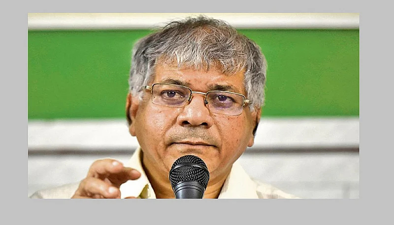Prakash Ambedkar said, RSS Constitution on Lok Sabha panel