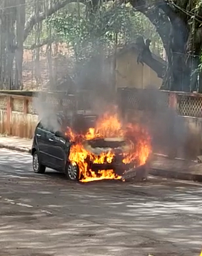 thrill of The Burning Car in Belgaum
