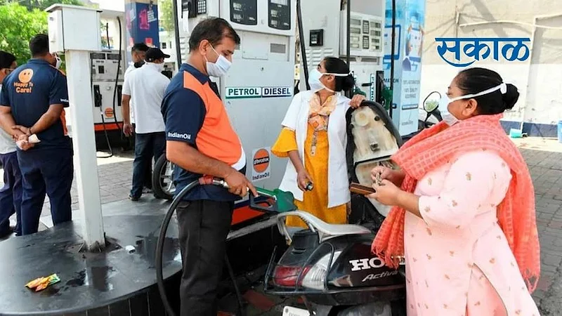 The daily fuel price hike stop risen only twice in the last 13 days}