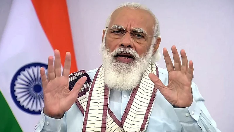 pm narendra modi speech bjp removed youtube dislike button