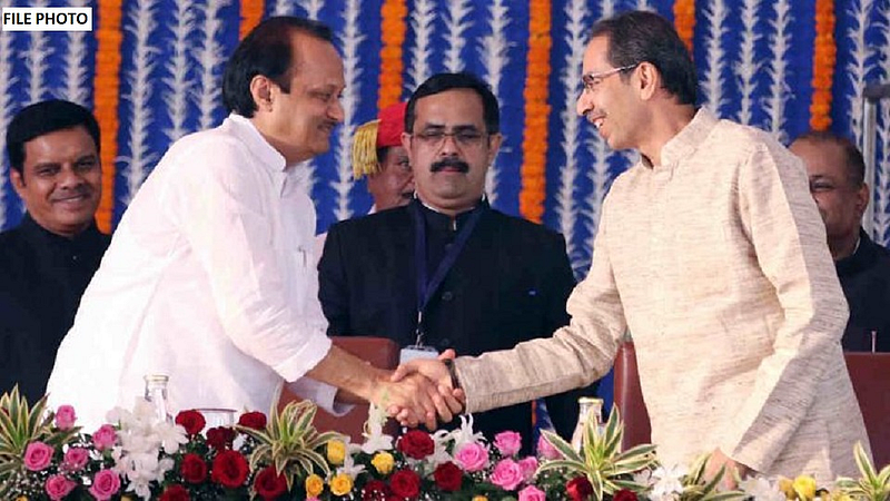 मुख्यमंत्र्यांच्या स्टिअरींच्या विधानांनंतर उद्धव ठाकरेंना वाढदिवसाच्या शुभेच्छा देताना अजित पवारांकडून सूचक फोटो ट्विट