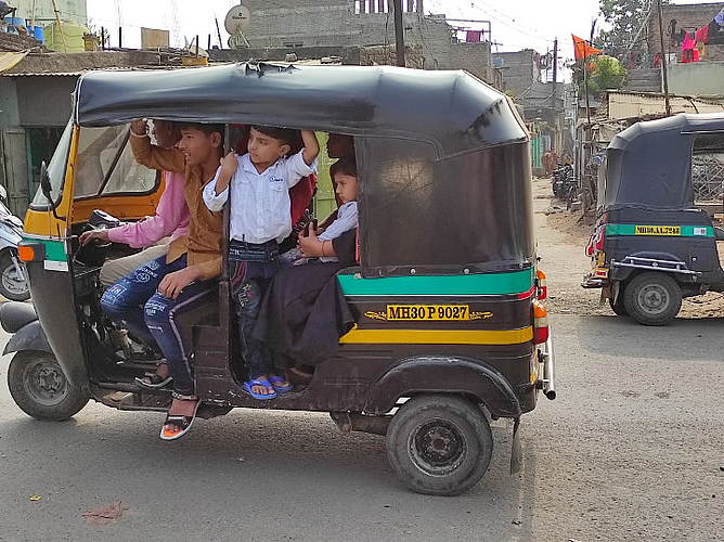 Akola Marathi News No Mask, No Riding Campaign torn apart by private motorists