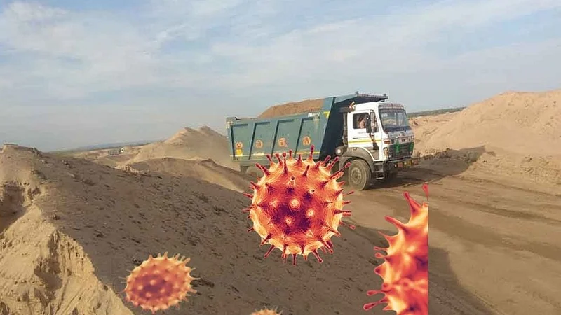कोरोना संसर्गामुळे अव्हाणी वाळू ठेका झाला बंद !