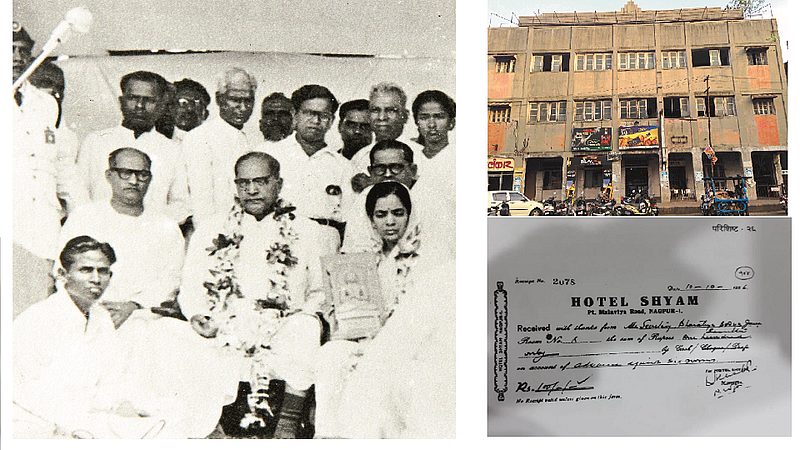 dr babasaheb ambedkar lived in hotel shyam nagpur in 1956