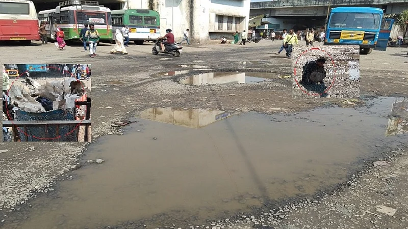 nanded Bus stand